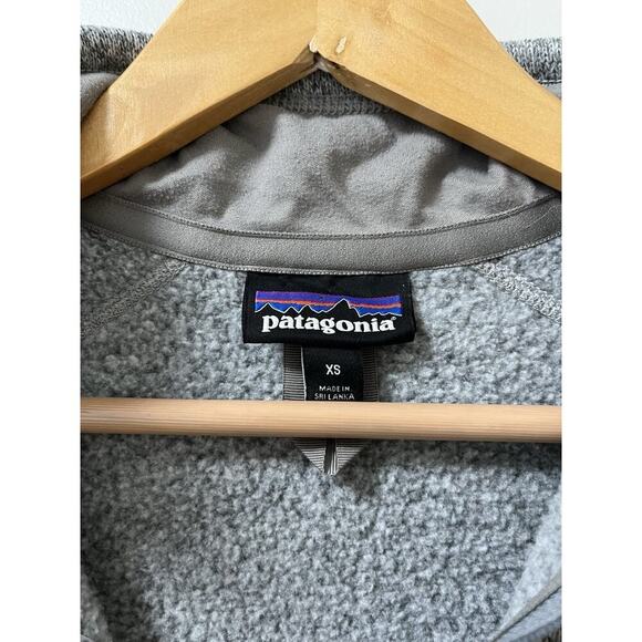 Patagonia Womens Better 1/4 Zip Fleece Sweater Size XS Gray Johns Hopkins LOGO - Picture 7 of 7